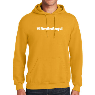 HA - I am an Angel ADULT Hoodie Front Deco Thumbnail